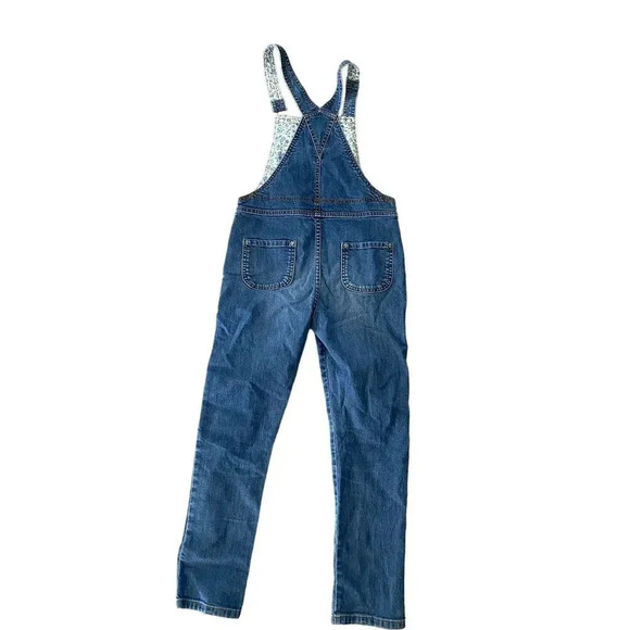 Mini Boden Girl's Blue Sleeveless Adjustable Denim Jumpsuit Size 10Y - Picture 5 of 7